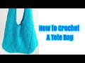 Part 1 | How to Crochet Tote Bag DIAMOND PATTERN