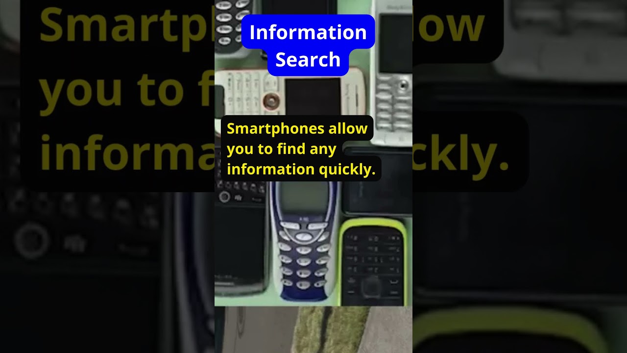 Information Search: Dumb Phone vs Smartphone 