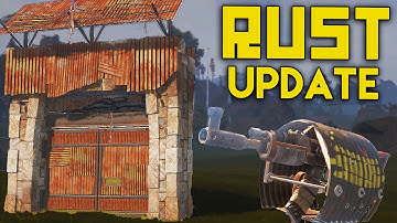 Rust Update - Weapon Buffs, Stone Gates and Window Shutters