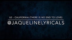 U2 - California (There is No End To Love) [LYRiCS]  - Durasi: 3:58. 