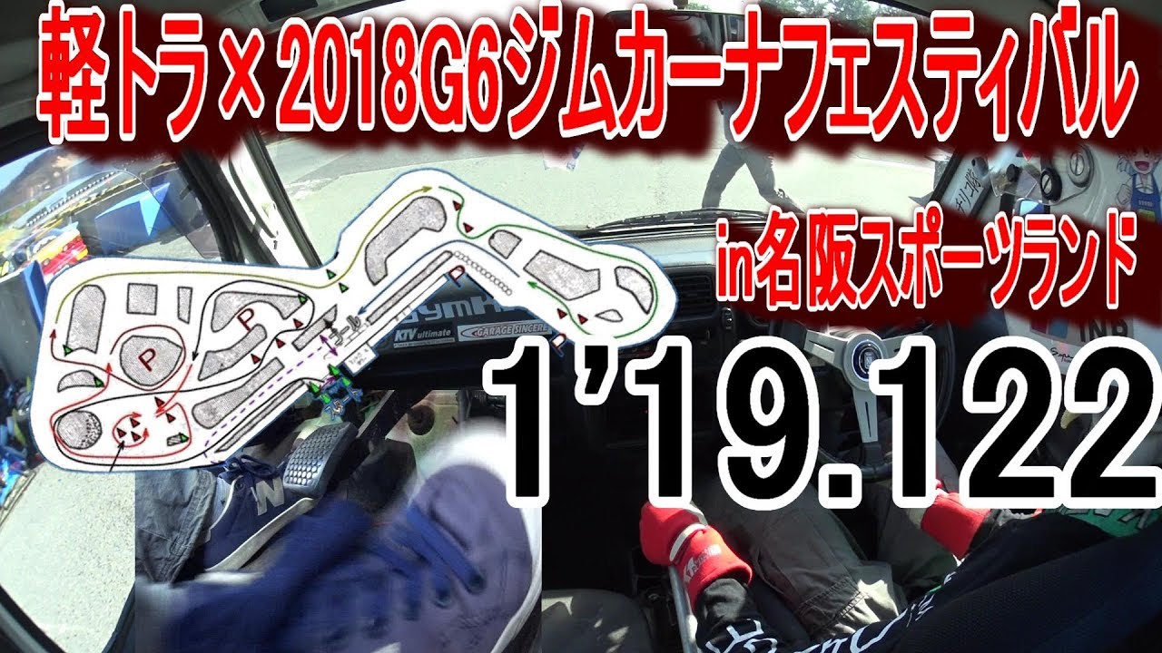 軽トラ×2018G6ジムカーナフェスティバルin名阪スポーツランド