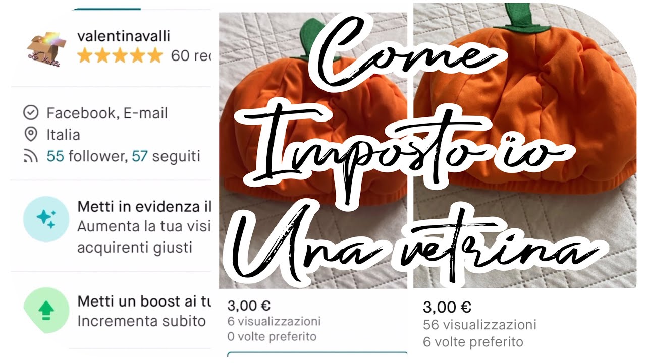 VINTED ⭐️ come avere tante visual ? Come imposto una vetrina !