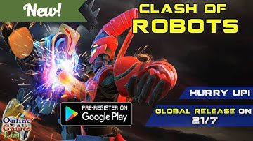 Clash Of Robots 3D Multiplayer Gameplay (Android, iOS)