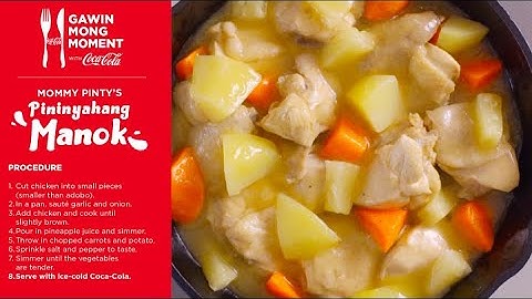 Mommy Pinty’s Pininyahang Manok