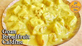 Goan Breadfruit Caldine Recipe | Caldine with Dried Prawns | Breadfruit / Nirponos Curry