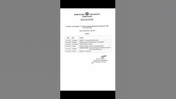 M.A./M.Sc. in Geography 1st & 3rd Sem Regular/Backlog Examinations CBCS Routine Dibrugarh University
