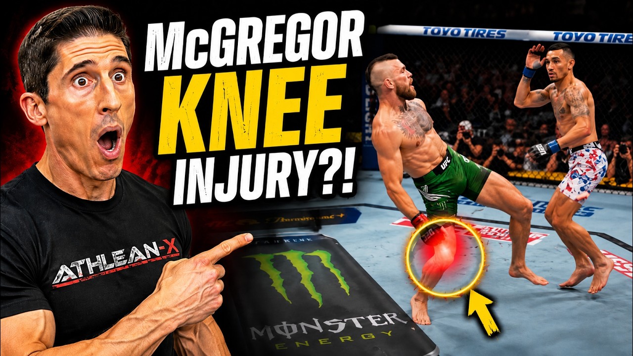 Conor McGregor's Knee Injury Revealed (HERE'S WHAT HAPPENED)