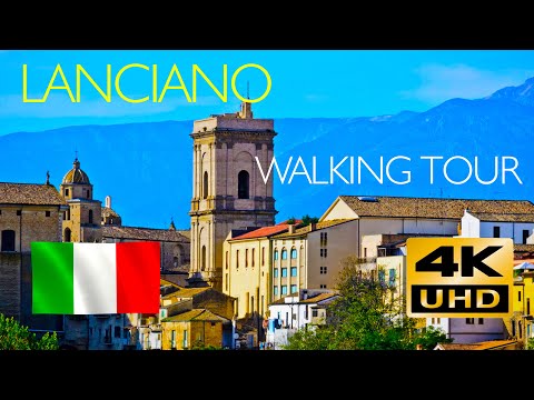 Italy! Lanciano Walking Tour 🇮🇹🇮🇹🇮🇹 4K