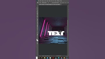 FAKE 3D text , this is not 3d text, photoshop trick  #shorts