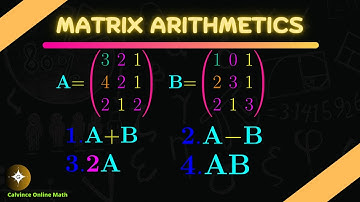 Operations on Matrices | Matrix Addition | Matrix Subtraction | Scalar Multiplication