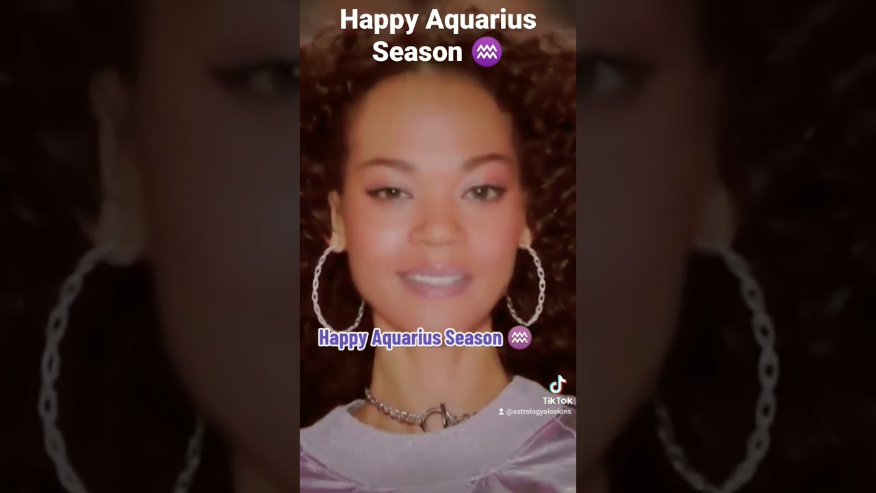 Happy Aquarius  Season and Happy New Moon in Aquarius to all