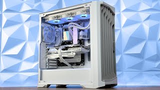 WHITE SILVER PC BUILD  ANTEC PERFORMANCE 1 | R9 7900X3D | RTX 4070