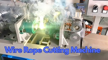 Wire Rope cutting Machine/Tapered Head Wire Rope Annealing Cutting Fusing Machine