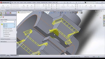 Video Tutorial on Modeling Connecting Rod of Gasoline Engine in SolidWorks Part 5