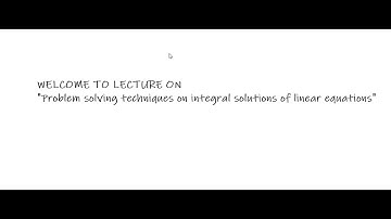 applications on integral solutions part-1