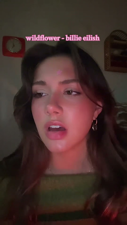 wildflower - billie eilish cover ruined by a sneeze 🔥
