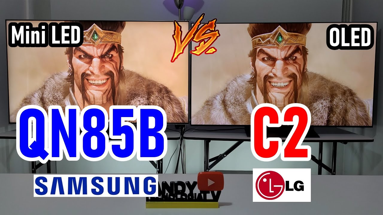 SAMSUNG Neo QLED QN85B vs LG OLED C2: 4K Smart TVs with 4 HDMI 2.1 ports 