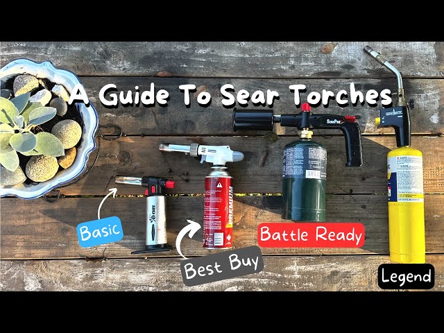 Torch Battle! The New SearPro Torch vs The GrillGun and Su-VGun 