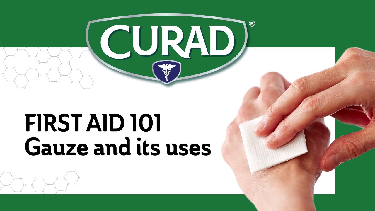 First Aid 101 Gauze YouTube First Aid 101 Gauze YouTube