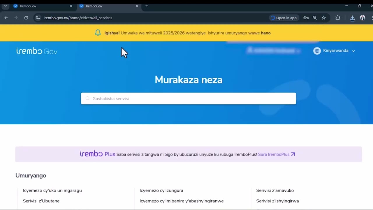 ✅ “Dore Uko Wakwisabira Serivisi kuri Irembo Utavuye mu Rugo + Serivisi 5 Wari Uzi Nabi!”