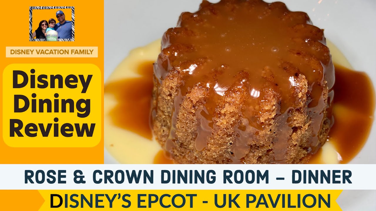 Disney Dining at ROSE AND CROWN from Disney's Epcot UK Pavilion