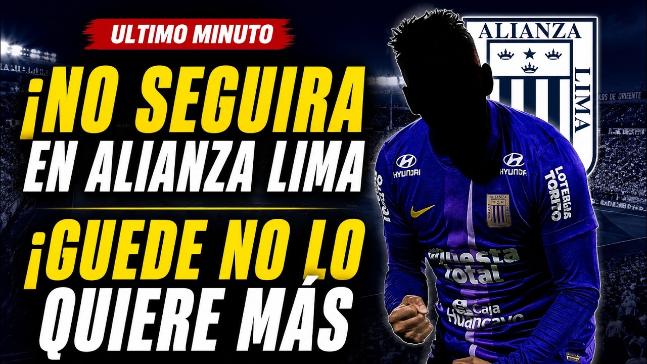 Alianza Lima define la salida de Josué Estrada