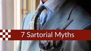 7 Sartorial Myths Debunked