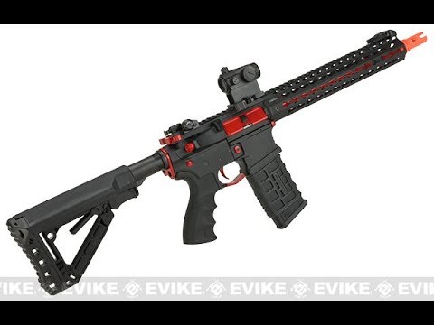 Airsoft Review Of The G G Cm16 Srxl Red Youtube