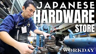 A Typical Workday at a Japanese Hardware Tool Store