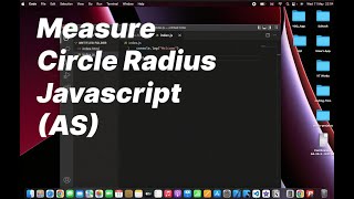 Measure the Circle Radius in JavaScript !