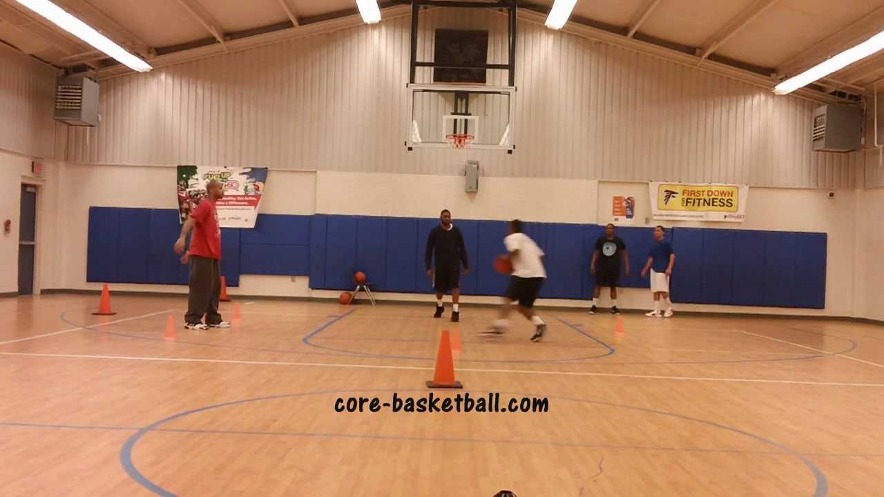 CORE Basketball Euro Step Part 1 YouTube