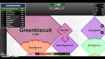 best of 5 series 1v1 against RL someone (territorial.io)
