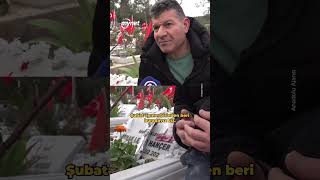 Enkaz Altında Kızının Elini Tutan Baba, Depremin Yıldönümünde Kızının Başındaydı