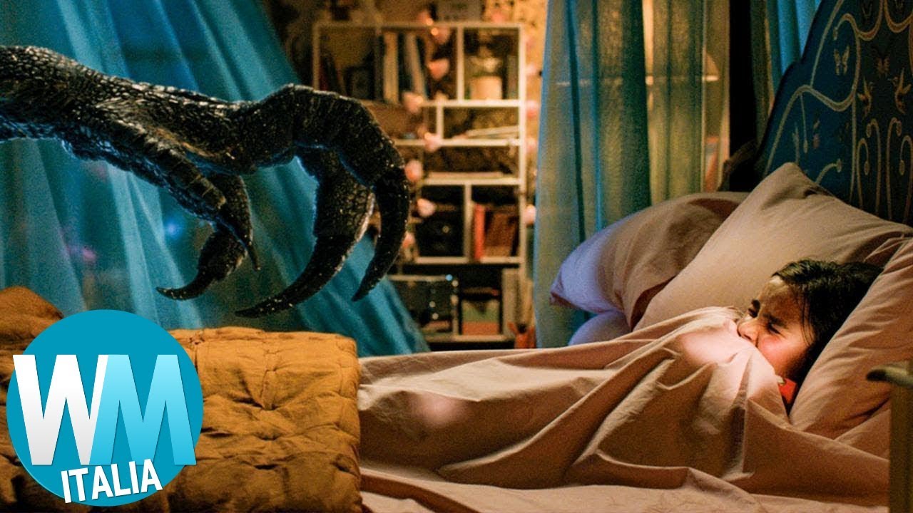 Top 10 SCENE più SPAVENTOSE nei JURASSIC WORLD!