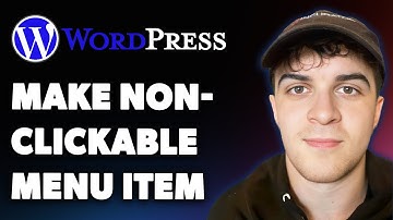 How to Make Non-clickable Menu Item in WP-works in Dropdown , Disable Parent Link (Full 2025 Guide)