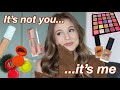 Talking Myself Out of Makeup I ACTUALLY WANT// I don't need it!