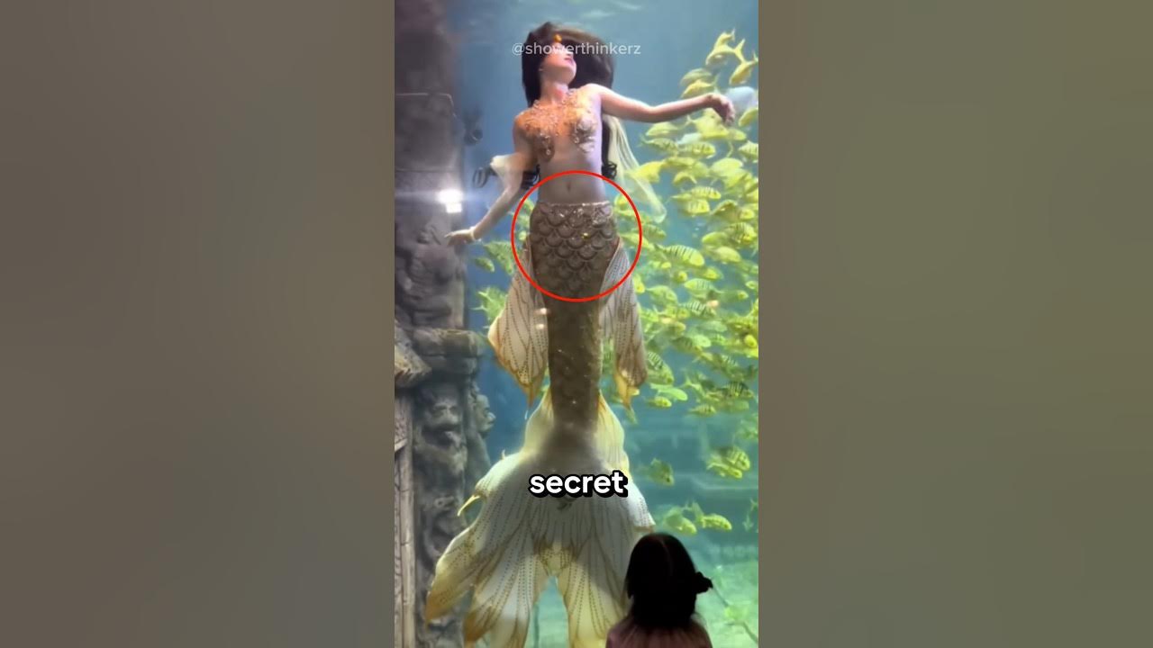 How Mermaids Breathe‼️😱 How Mermaids Breathe‼️😱