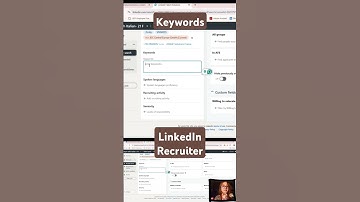 #linkedinrecruiter #linkedin #filters #keywords #recruiter #recruitment