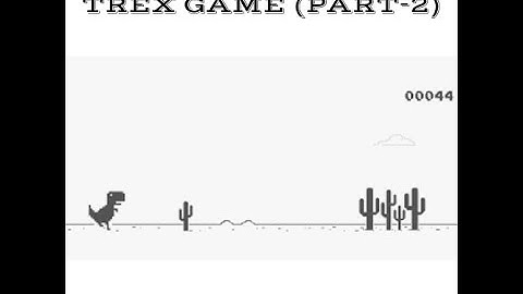 trex runner game by using javascript code in code.org PART(2)