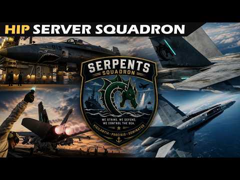 THE SERPENTS ARE HERE 🐍 | HIP Server DCS Naval Strike Squadron Trailer