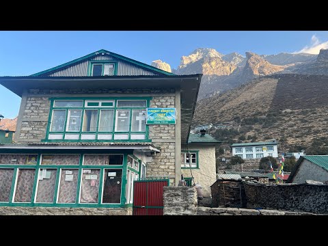 Mountain village house tour || Everest Summiter Lodge Khumjung Nepal || March 2022