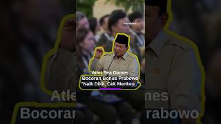 Bocoran Prabowo Bonus Atlet Raih Medali Sea Games 2025: Naik Dikit, Cek Menkeu..