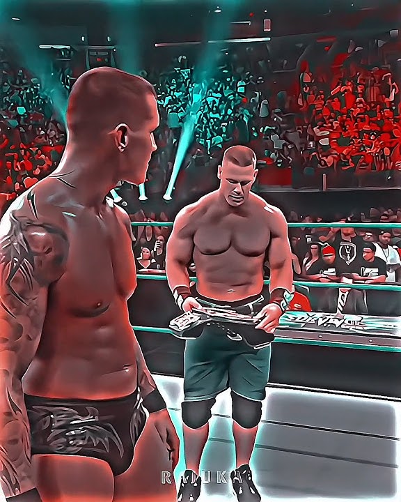 I Gave My Championship to Randy Orton #wwe #johncena #randyorton #wweshorts #shorts