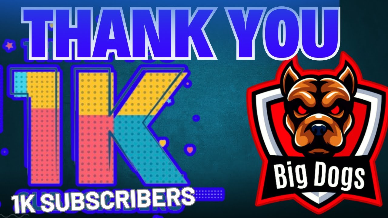 Thank you for 1k subscribers - YouTube
