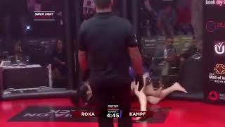 Video thumbnail of "Girl dies in UFC match."