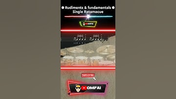 Single Ratamacue - Drum Rudiment Lesson #shorts #rudimentlesson