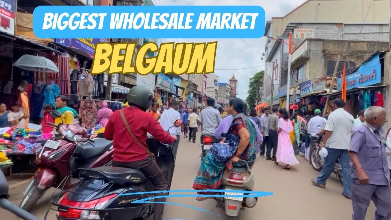 Belgaum famous wholesale market ll Yaha pe sab sasta Milta hai ll RTN22