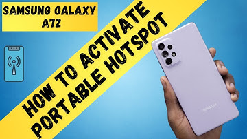 How to Activate Portable Hotspot on SAMSUNG Galaxy A72 | ON/OFF Mobile Hotspot On SAMSUNG A72
