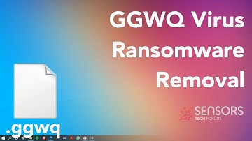 GGWQ Virus [.ggwq Files] Remove & Decrypt Data