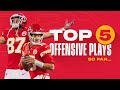 Top 5 Offensive Plays of the 2022 Season (So Far) | Kansas City Chiefs